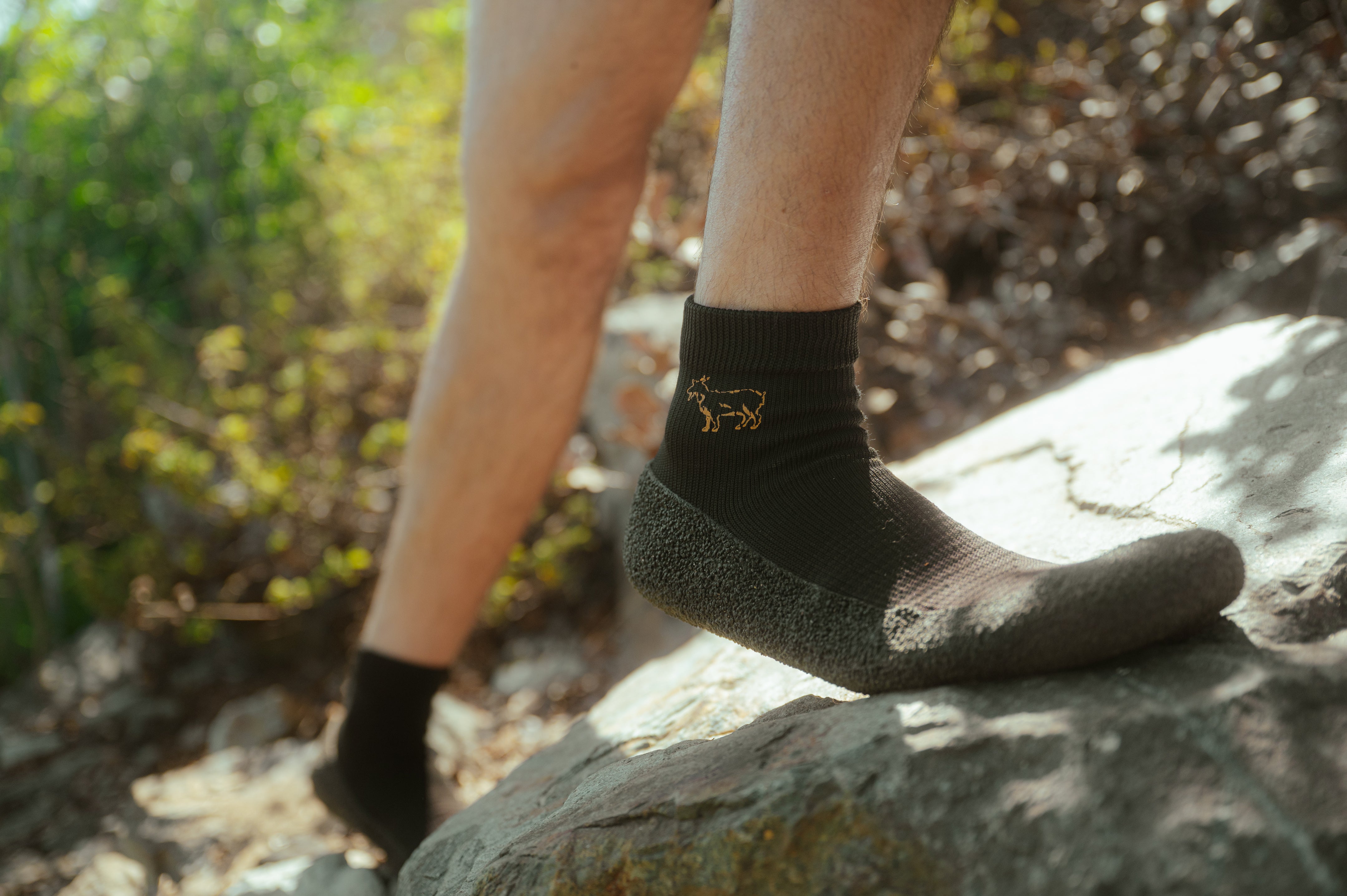 Suede Sole Slipper Socks - The Goat Company
